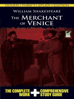 cover image of The Merchant of Venice Thrift Study Edition